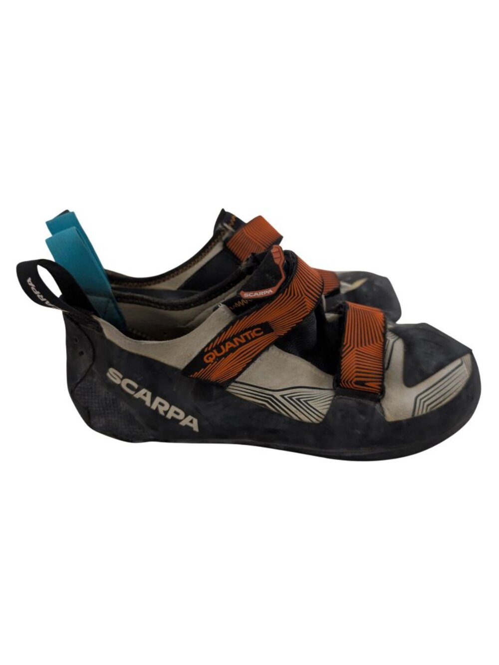 SCARPA Quantic Rock Climbing Shoes Mens 45 US 11.5 Bouldering Vibram Strap